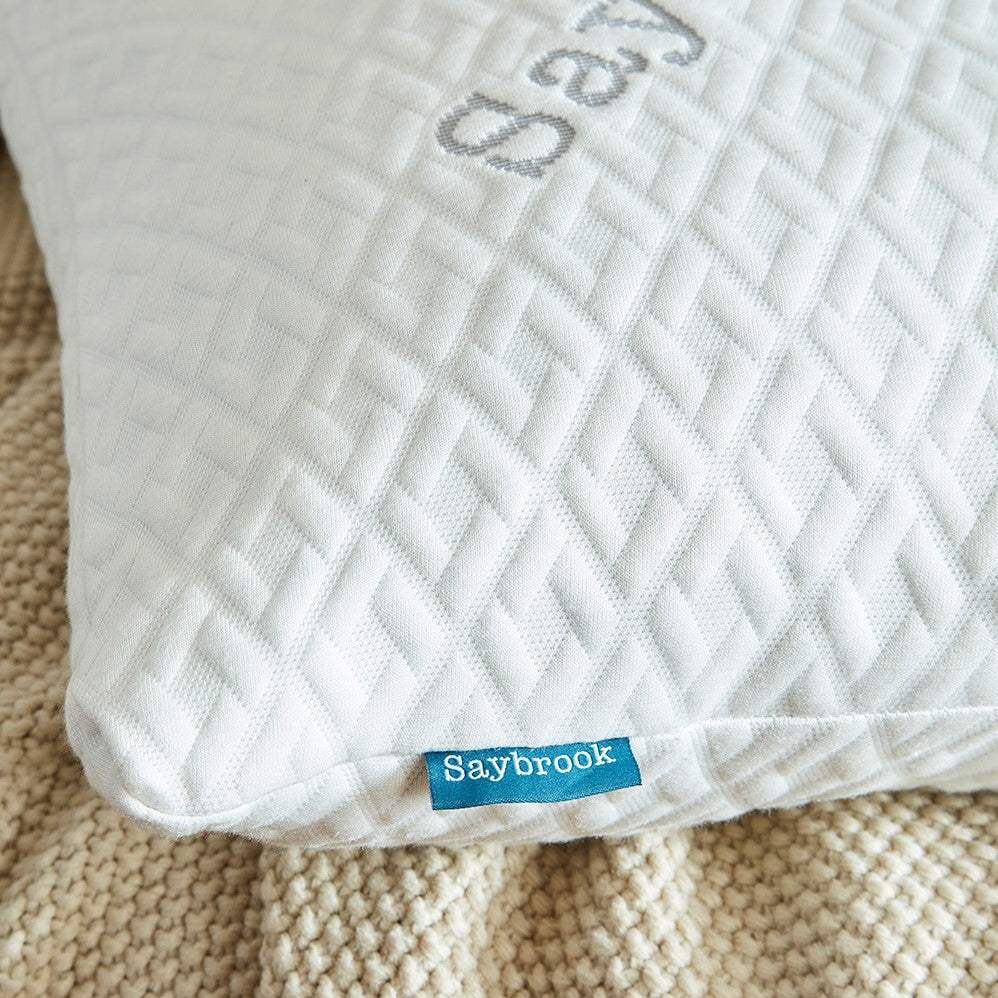 Saybrook adjustable pillow with bamboo cover