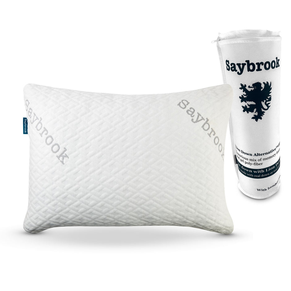 Saybrook Sleep Adjustable Pillows with Lion Down Alternative filling